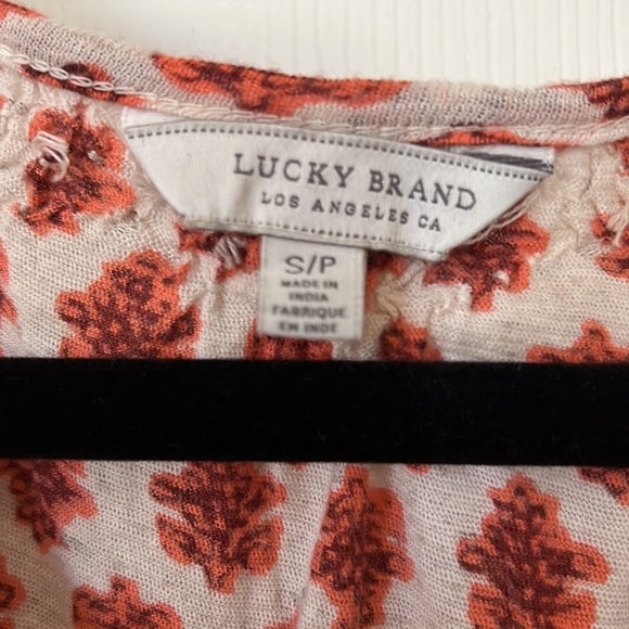 Lucky Brand Short Sleeve Blouse - Picture 2 of 6
